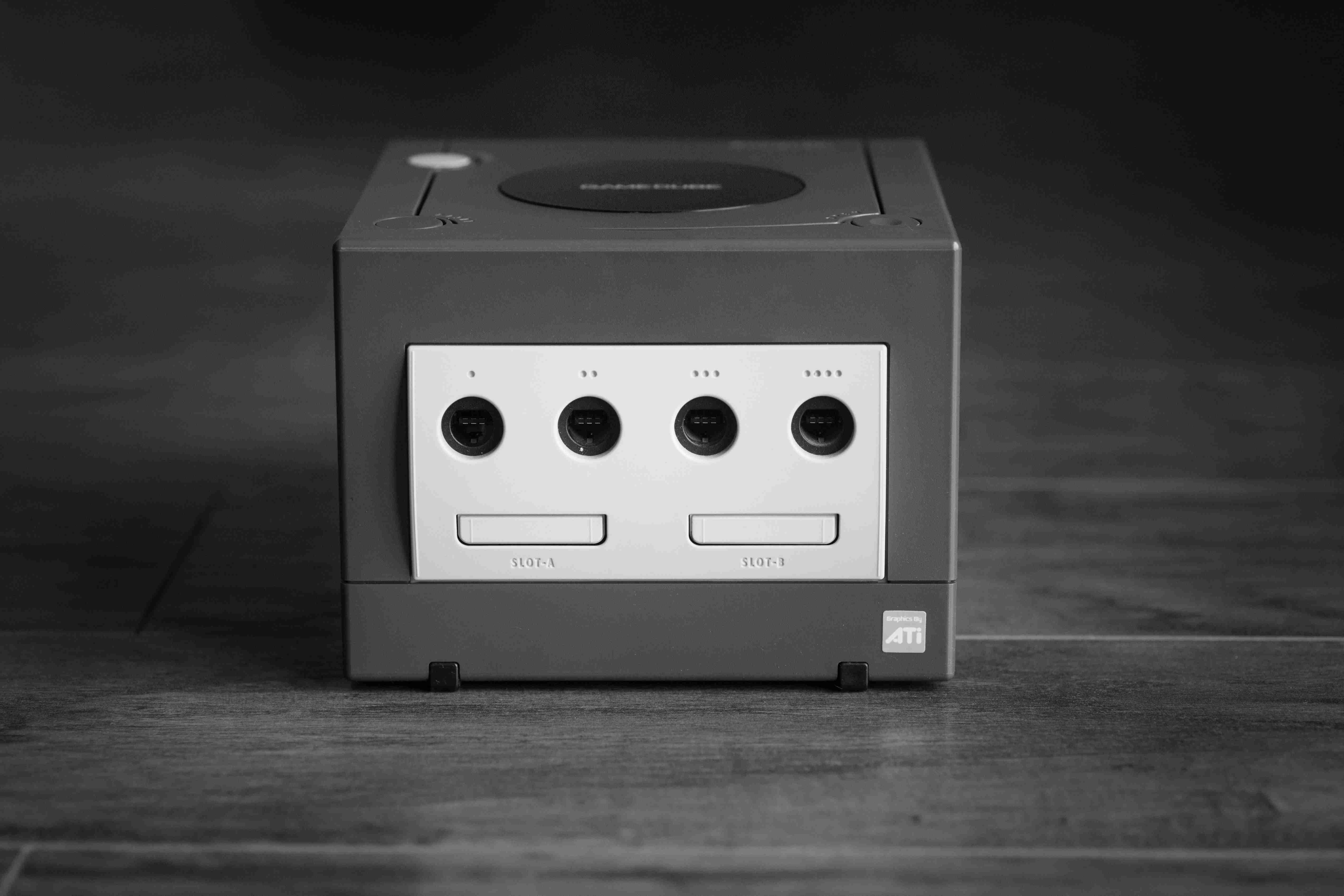 picture of a Nintendo GameCube